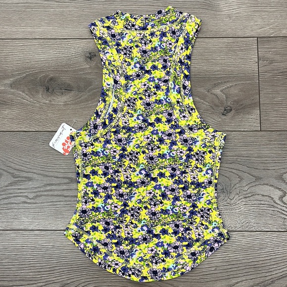 Free People Wishful Floral Printed Tank Top - Picture 7 of 8